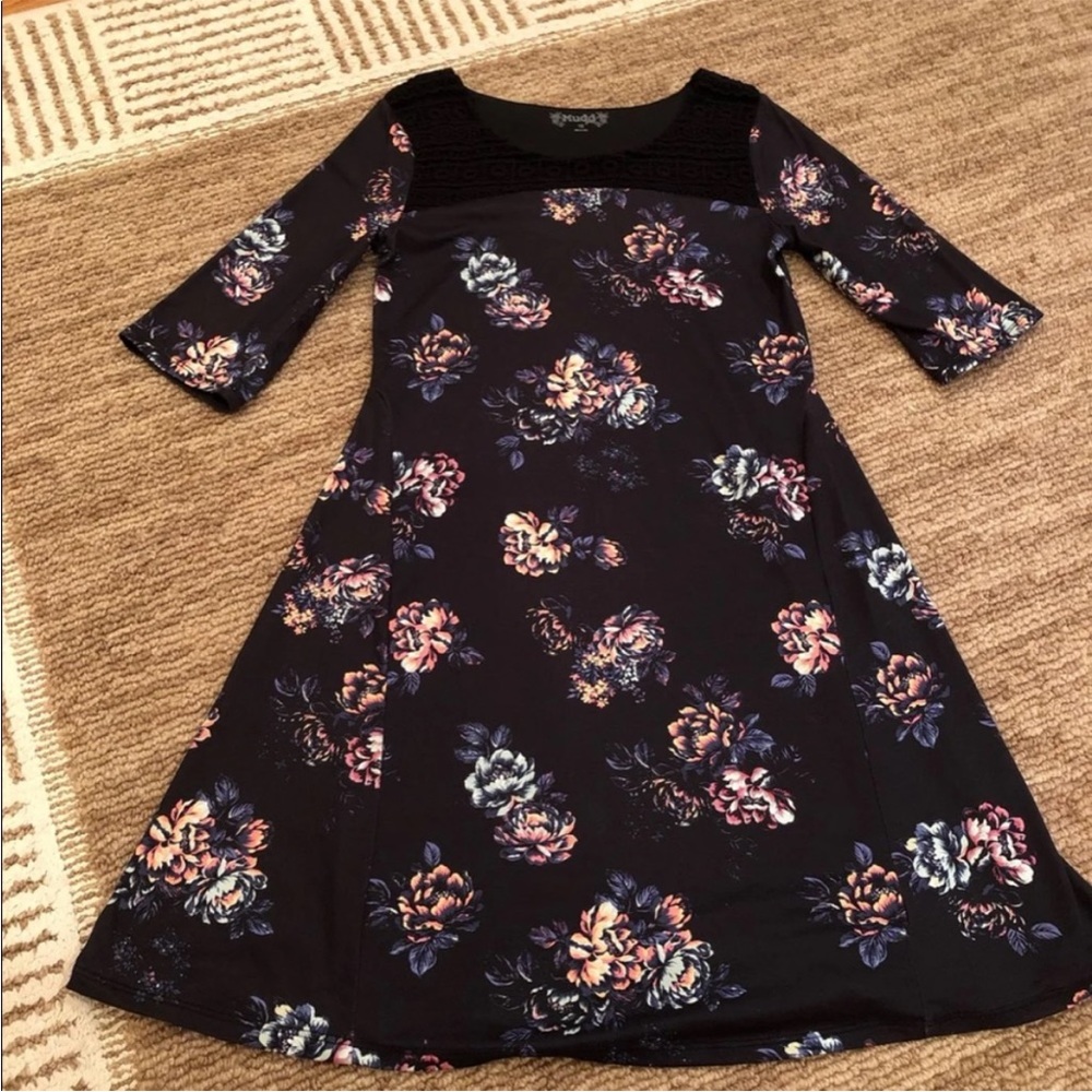Mudd Girls Size 7/8 Floral Dress